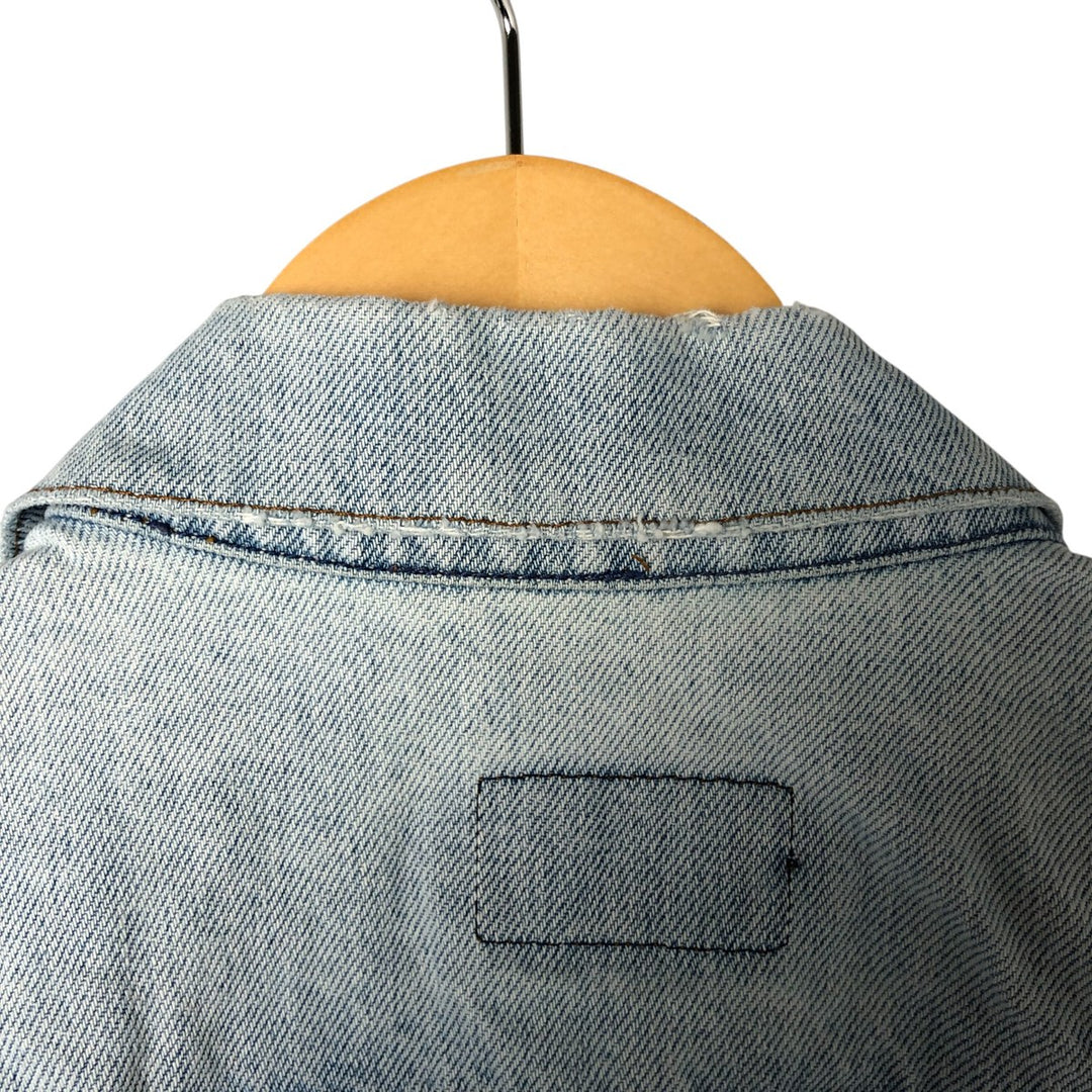 90'S Levi's 70506-0214 denim jacket, denim jacket, made in USA, men's size M, vintage cotton blue type Vintage Second Hand