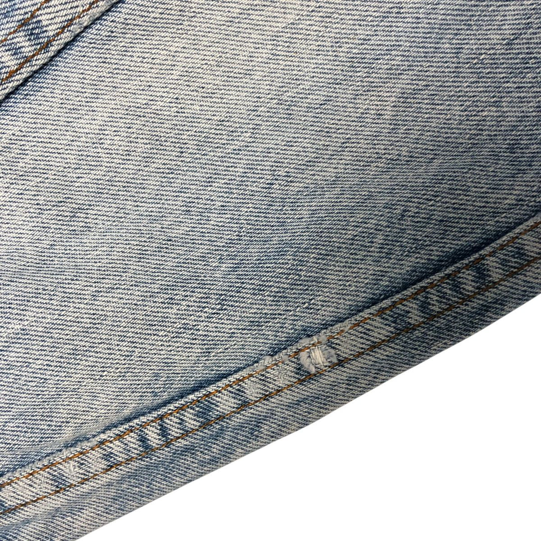 90'S Levi's 70506-0214 denim jacket, denim jacket, made in USA, men's size M, vintage cotton blue type Vintage Second Hand