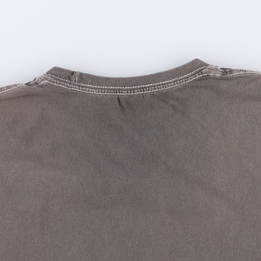 JIMI HENDRIX Jimi Hendrix Band T-shirt Band T Men's S size cotton gray type Vintage Second Hand