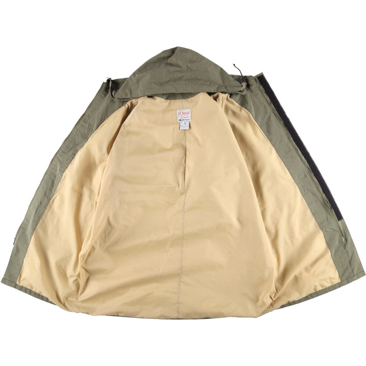 80'S Orvis Helly Hansen Gore-Tex Mountain Parka Shell Jacket Made in USA Men's XL Vintage unclear Khaki type Vintage Second Hand
