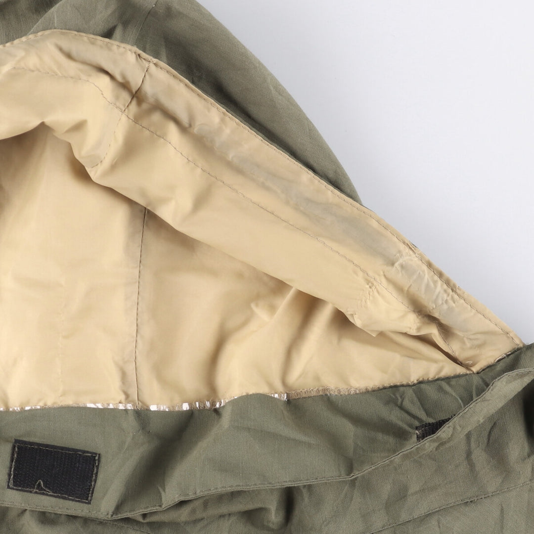 80'S Orvis Helly Hansen Gore-Tex Mountain Parka Shell Jacket Made in USA Men's XL Vintage unclear Khaki type Vintage Second Hand