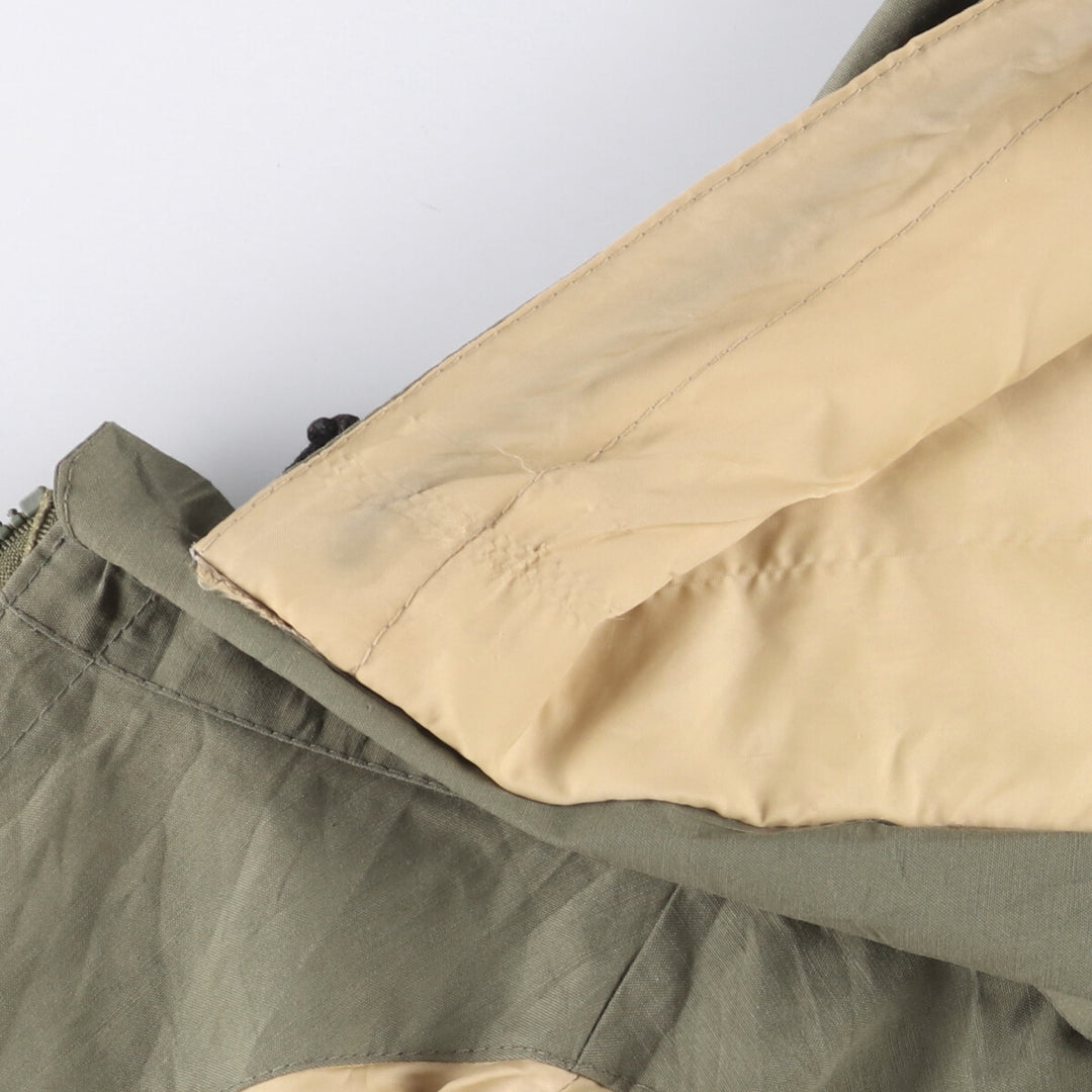 80'S Orvis Helly Hansen Gore-Tex Mountain Parka Shell Jacket Made in USA Men's XL Vintage unclear Khaki type Vintage Second Hand