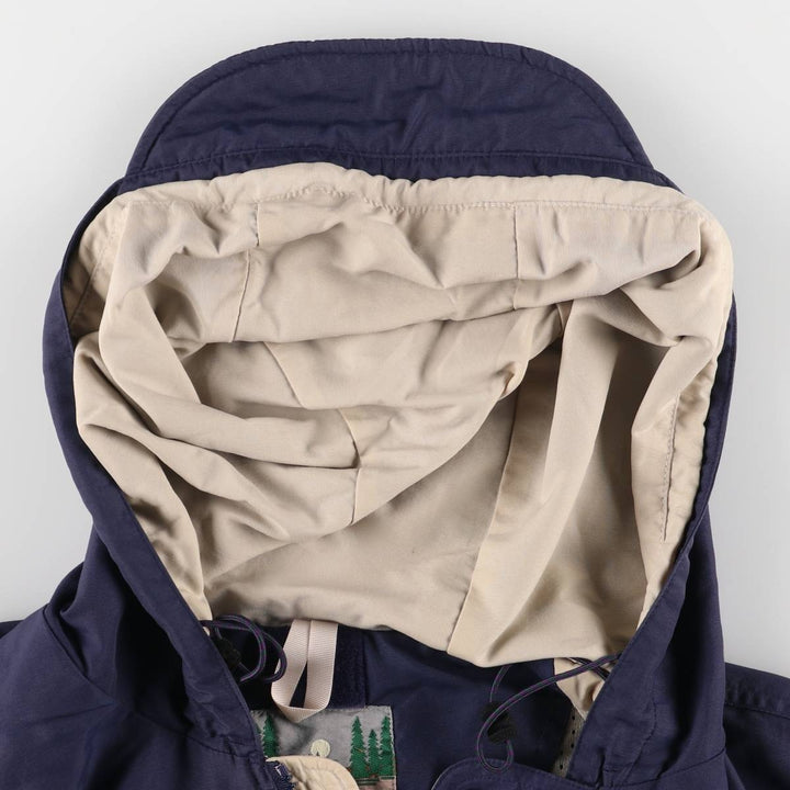90'S EMS Eastern Mountain Sports Anorak Parka Men's Size L Vintage Nylon navy blue type Vintage Second Hand