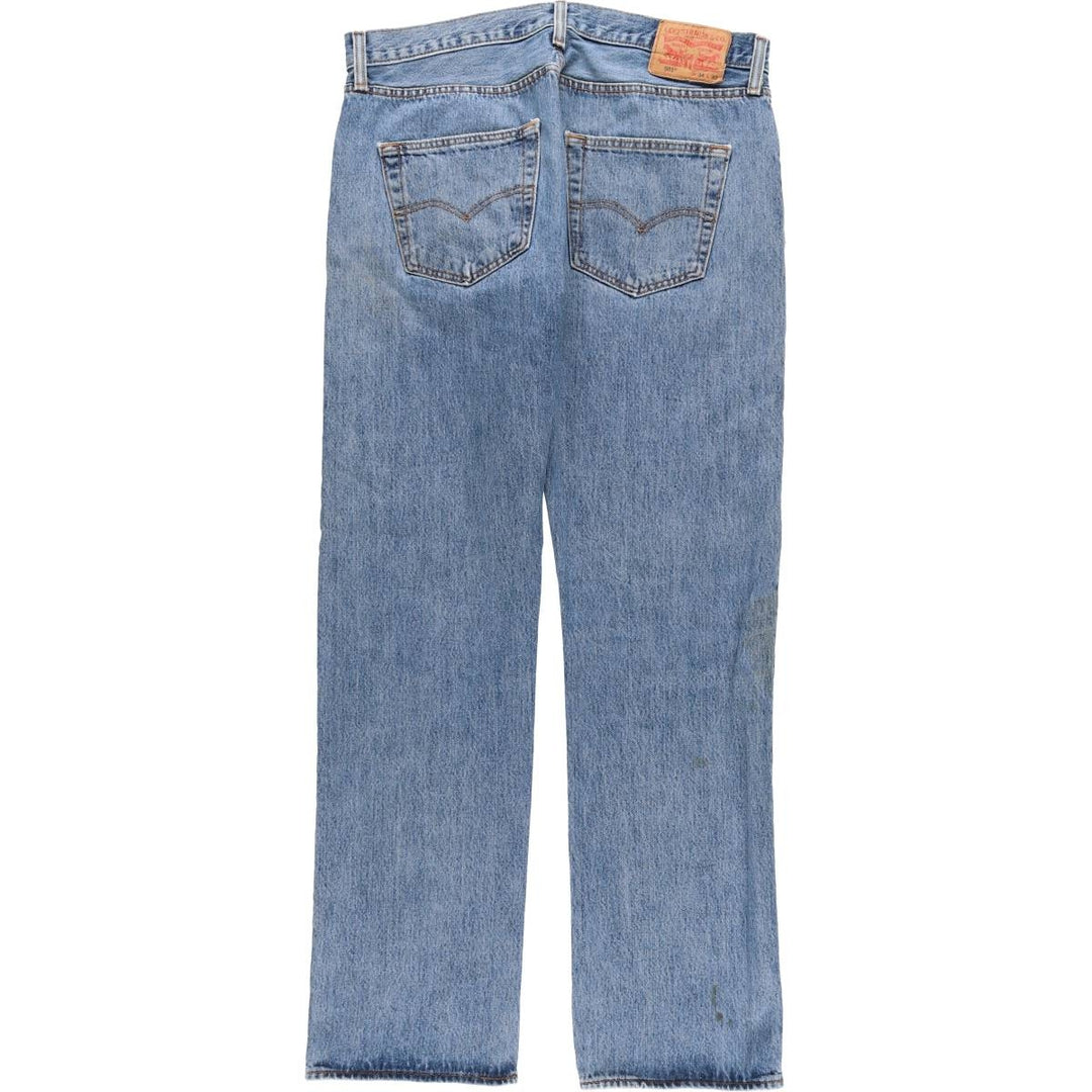 Levi's 501 straight denim pants for men, size W35 unclear blue type Vintage Second Hand