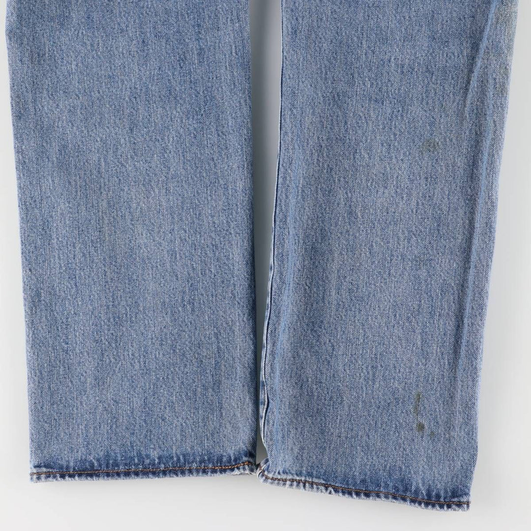 Levi's 501 straight denim pants for men, size W35 unclear blue type Vintage Second Hand