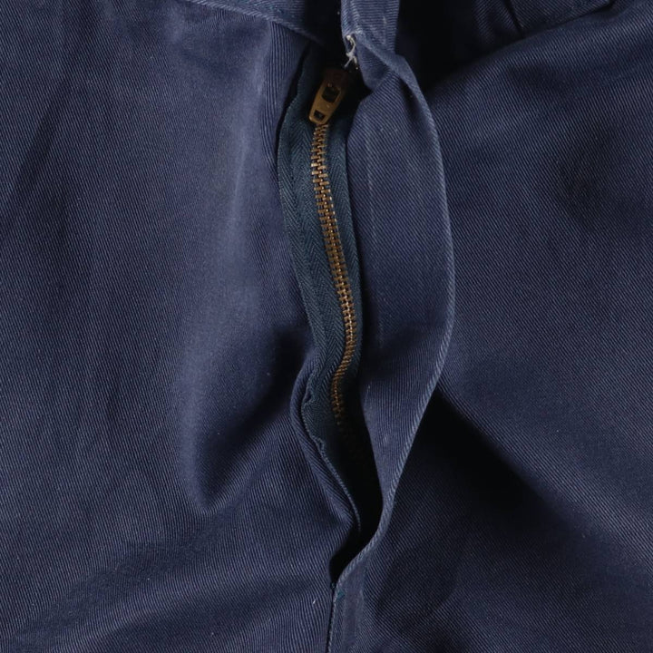Dickies Loose Fit Work Shorts, Half Pants, Men's, W36 equivalent polyester navy blue type Vintage Second Hand