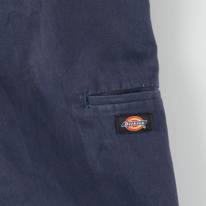 Dickies Loose Fit Work Shorts, Half Pants, Men's, W36 equivalent polyester navy blue type Vintage Second Hand