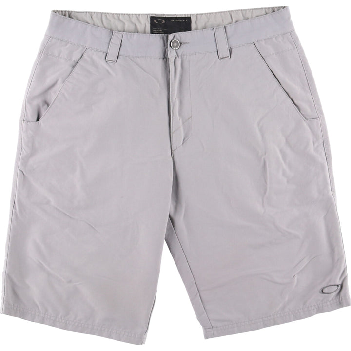 Oakley Softshell Shorts, Half Pants, Men's, W34 equivalent unclear gray type Vintage Second Hand