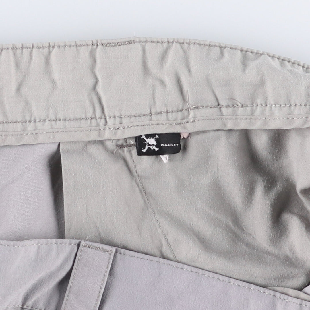 Oakley Softshell Shorts, Half Pants, Men's, W34 equivalent unclear gray type Vintage Second Hand