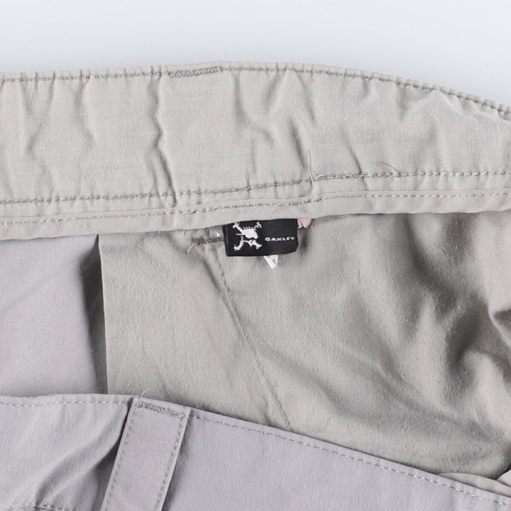 Oakley Softshell Shorts, Half Pants, Men's, W34 equivalent unclear gray type Vintage Second Hand
