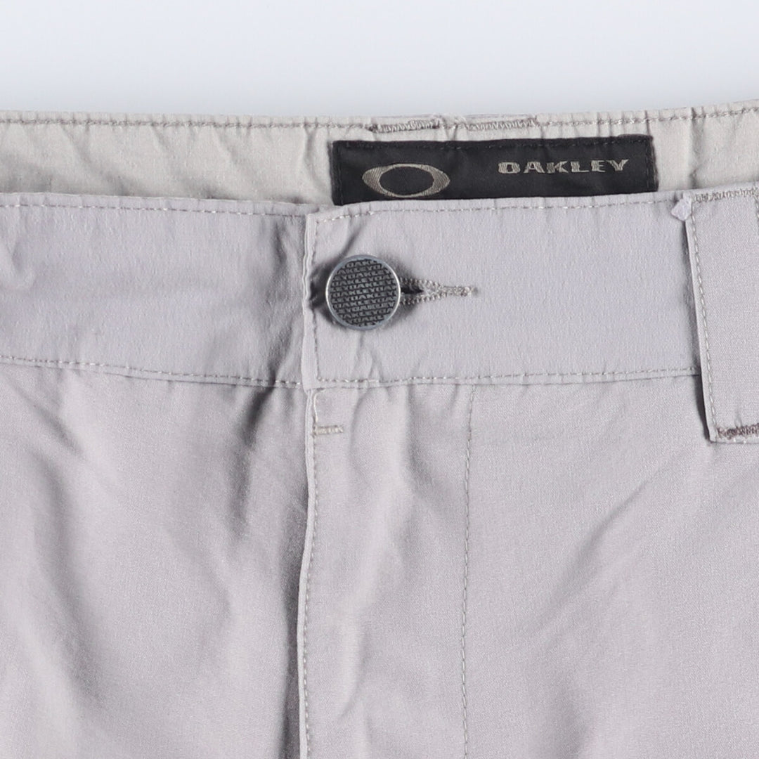 Oakley Softshell Shorts, Half Pants, Men's, W34 equivalent unclear gray type Vintage Second Hand