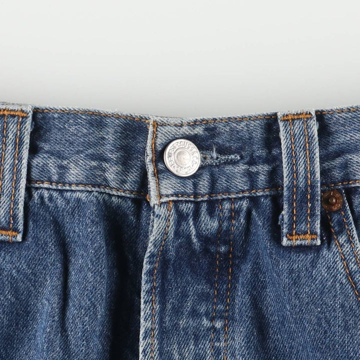Levi's 501 straight denim pants for men, size W34 cotton blue type Vintage Second Hand