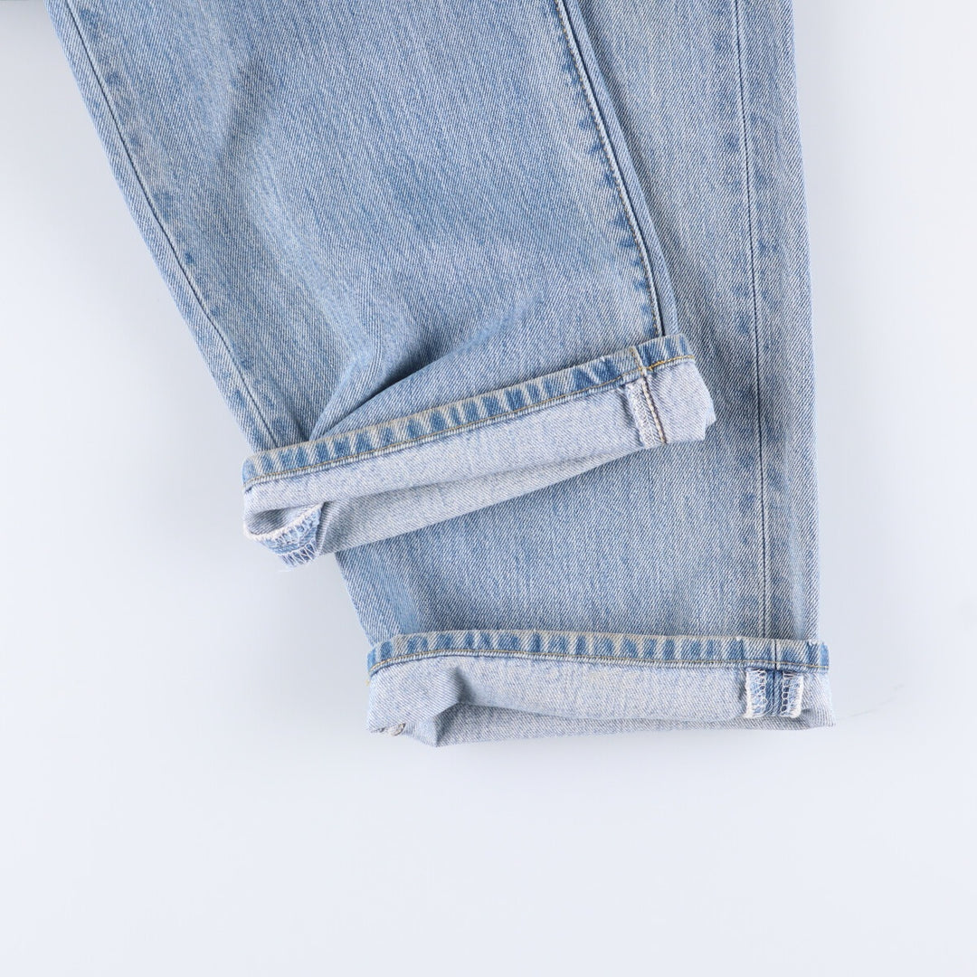 Levi's 501 straight denim pants for men, size W36 cotton Blue type light blue Vintage Second Hand