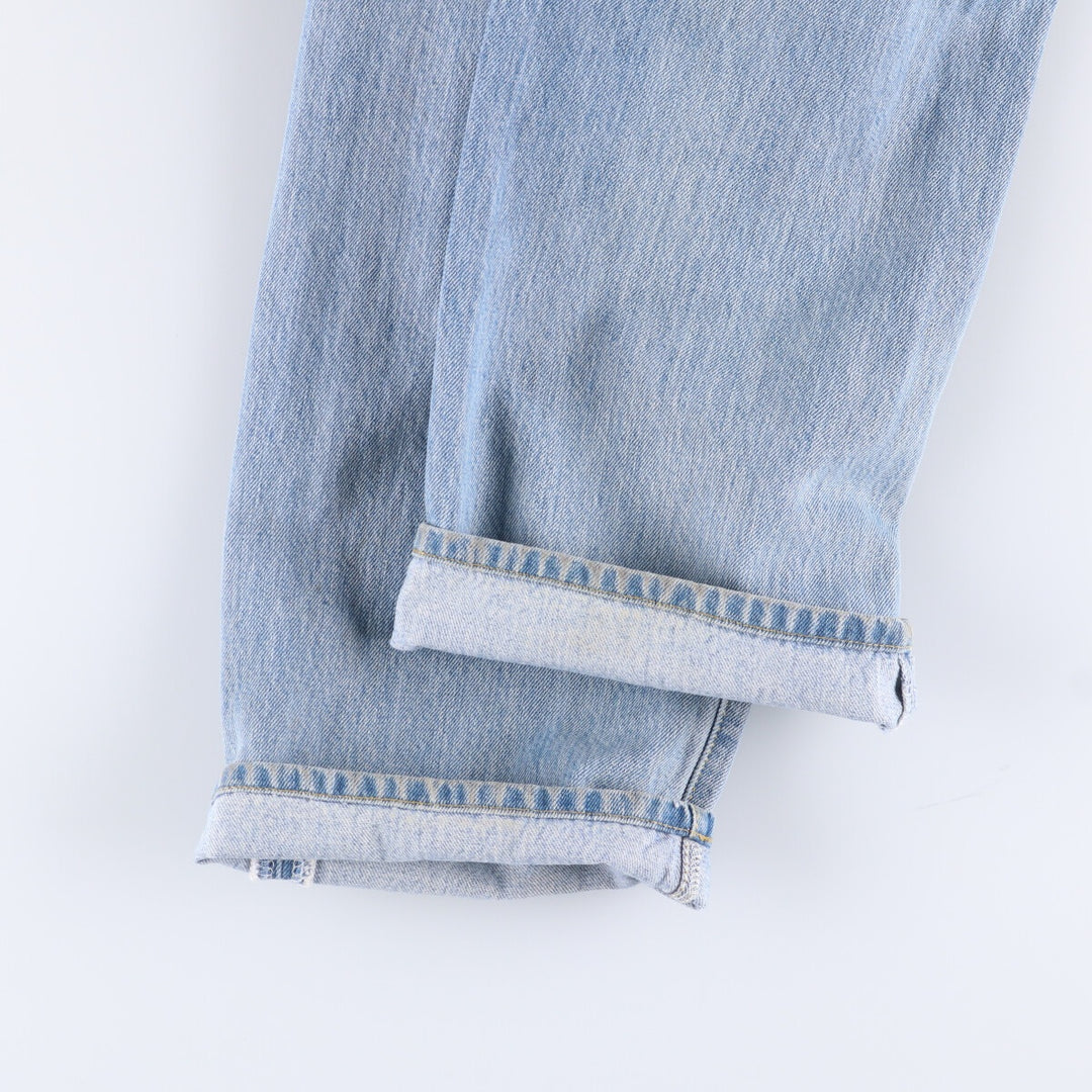 Levi's 501 straight denim pants for men, size W36 cotton Blue type light blue Vintage Second Hand