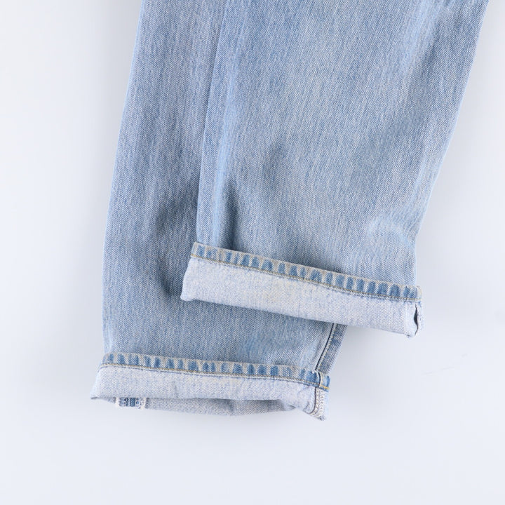 Levi's 501 straight denim pants for men, size W36 cotton Blue type light blue Vintage Second Hand