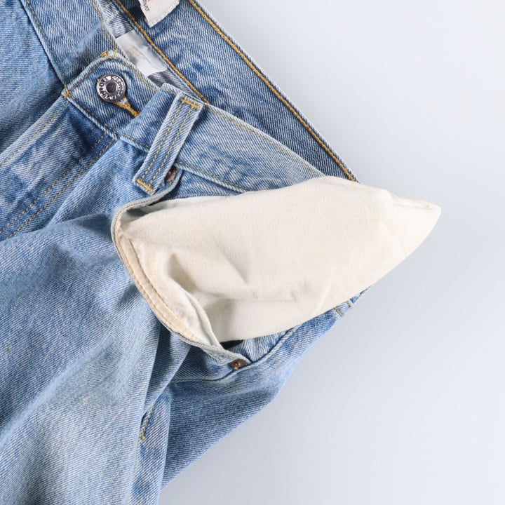 Levi's 501 straight denim pants for men, size W36 cotton Blue type light blue Vintage Second Hand