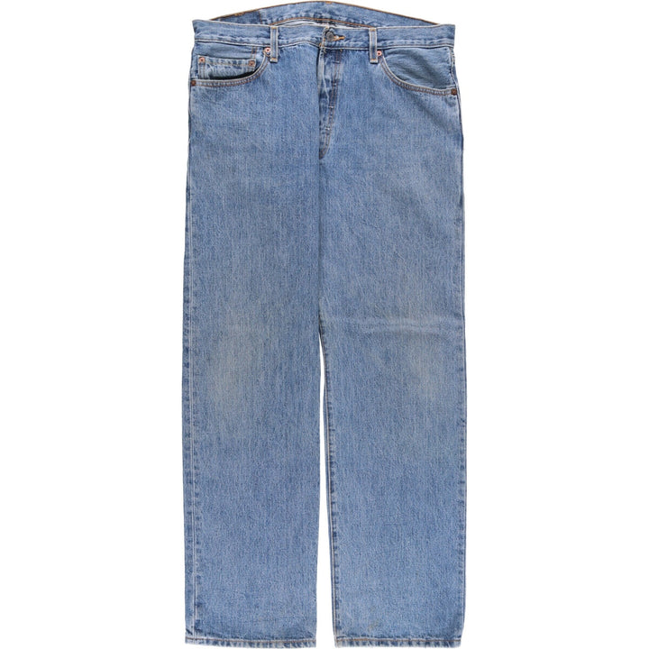 Levi's 501 straight denim pants for men, size W37 cotton blue type Vintage Second Hand