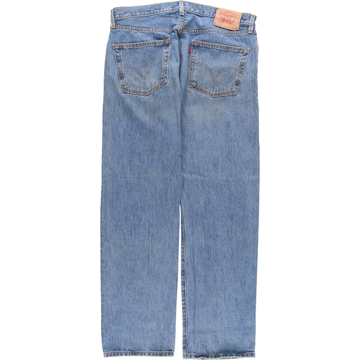 Levi's 501 straight denim pants for men, size W37 cotton blue type Vintage Second Hand