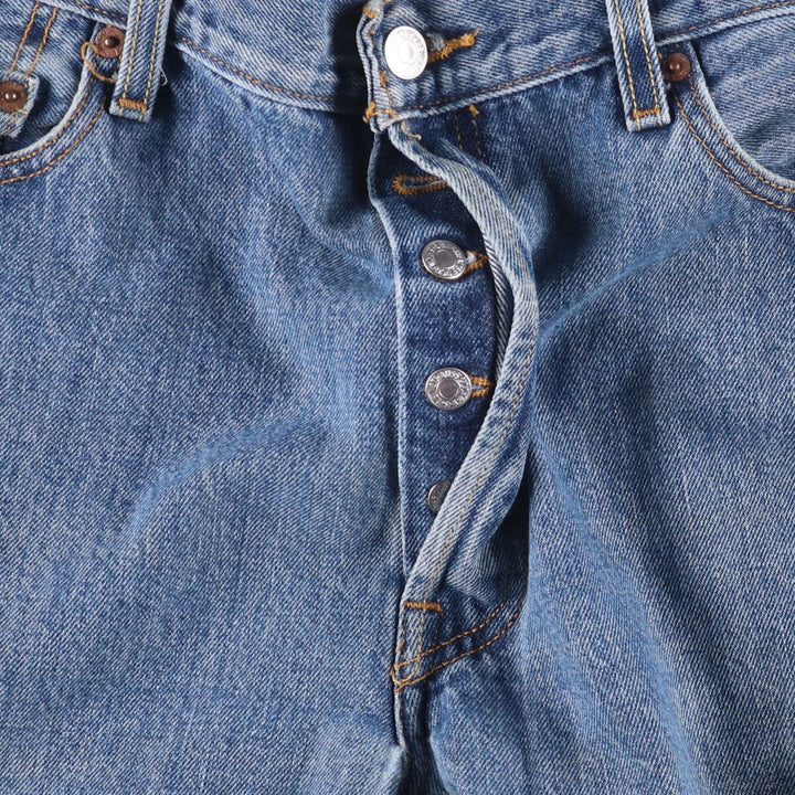 Levi's 501 straight denim pants for men, size W37 cotton blue type Vintage Second Hand
