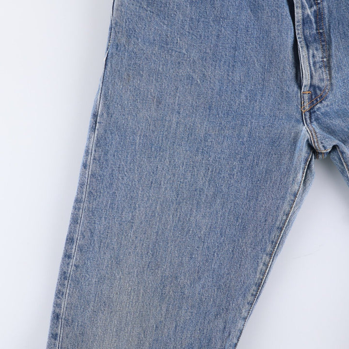 Levi's 501 straight denim pants for men, size W37 cotton blue type Vintage Second Hand