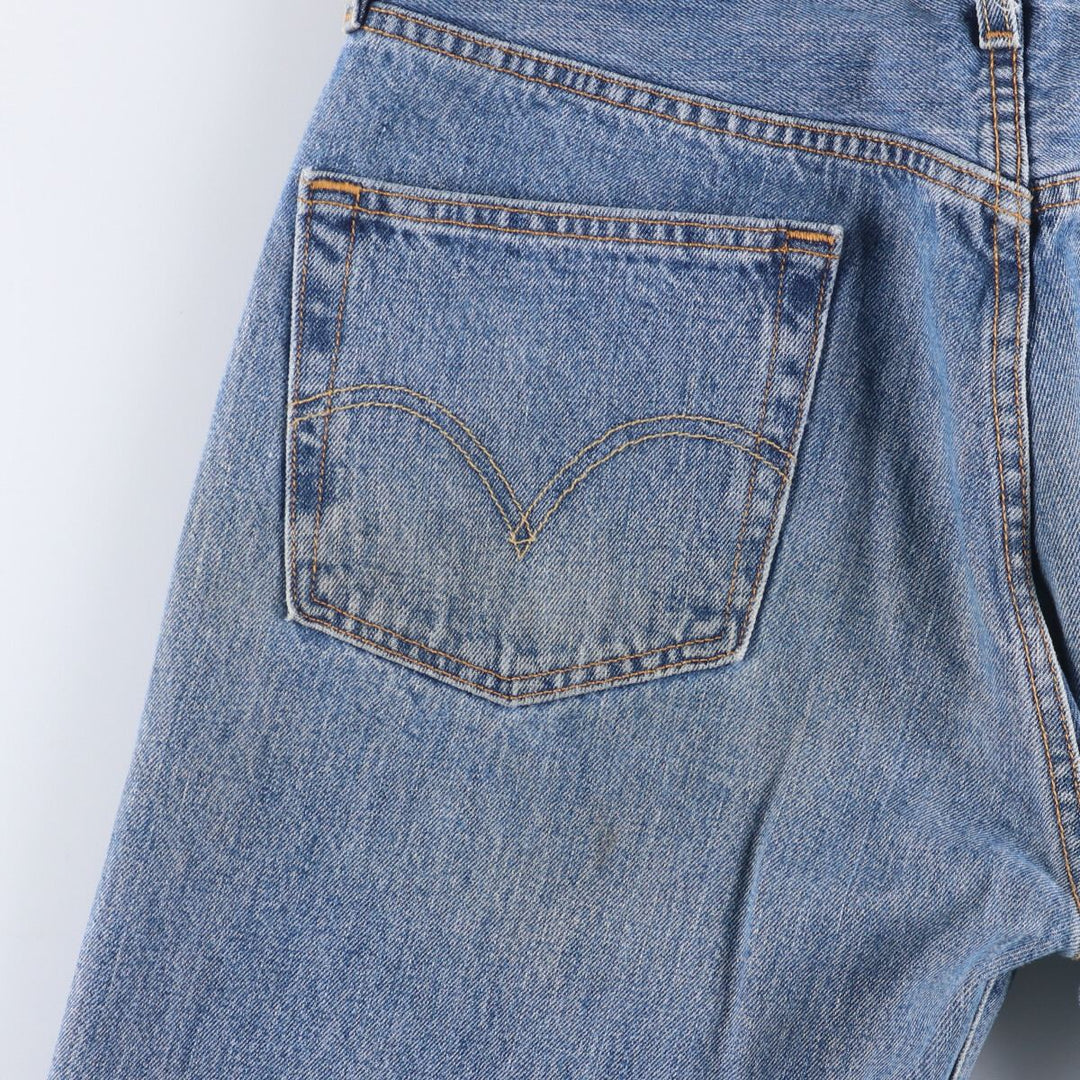 Levi's 501 straight denim pants for men, size W37 cotton blue type Vintage Second Hand