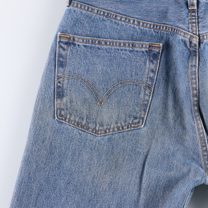 Levi's 501 straight denim pants for men, size W37 cotton blue type Vintage Second Hand