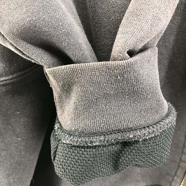 Carhartt Thermal Liner Sweat Full Zip Hoodie Men's XL cotton black type Vintage Second Hand