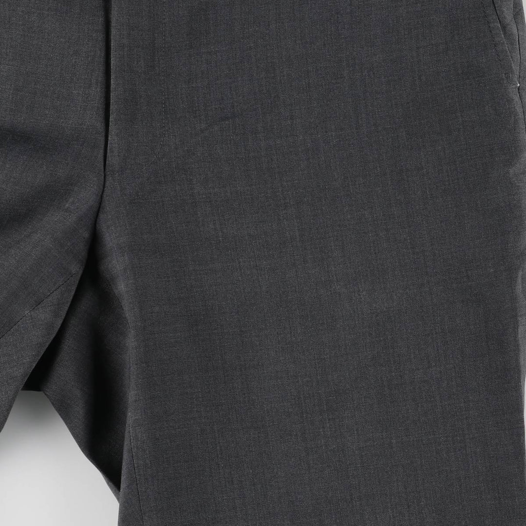 JOHN ALEXANDER slacks wide pants made in USA men's w36 equivalent unclear gray type Vintage Second Hand