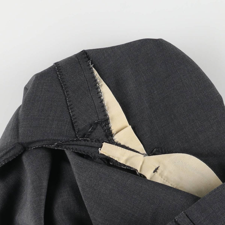 JOHN ALEXANDER slacks wide pants made in USA men's w36 equivalent unclear gray type Vintage Second Hand