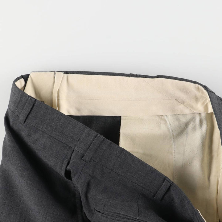 JOHN ALEXANDER slacks wide pants made in USA men's w36 equivalent unclear gray type Vintage Second Hand