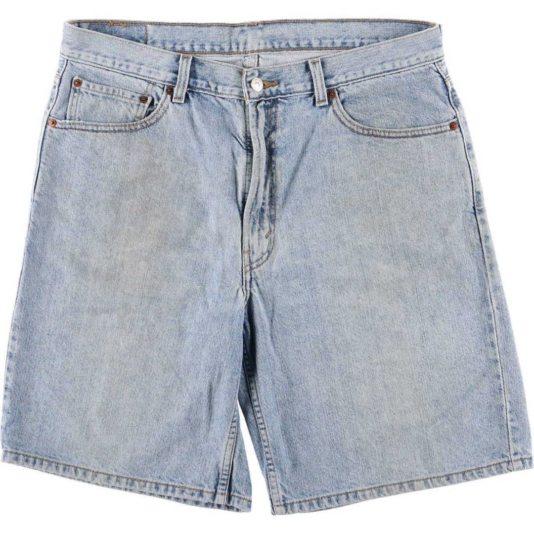 Levi's 550 Relaxed Fit Denim Shorts, Men's Size W36 cotton blue type Vintage Second Hand