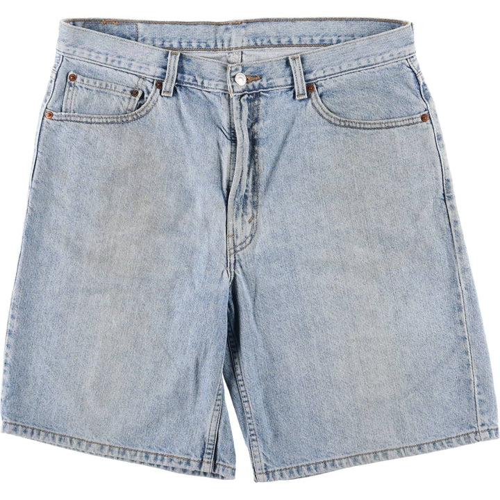 Levi's 550 Relaxed Fit Denim Shorts, Men's Size W36 cotton blue type Vintage Second Hand