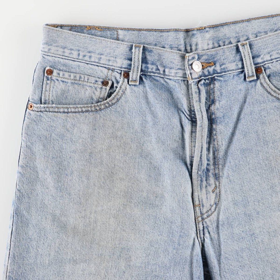 Levi's 550 Relaxed Fit Denim Shorts, Men's Size W36 cotton blue type Vintage Second Hand