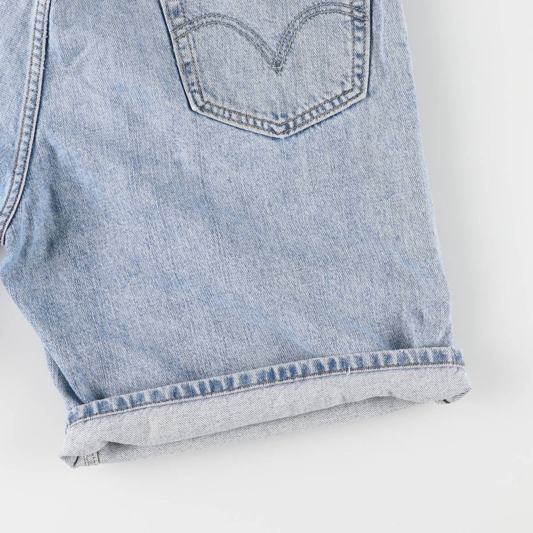 Levi's 550 Relaxed Fit Denim Shorts, Men's Size W36 cotton blue type Vintage Second Hand