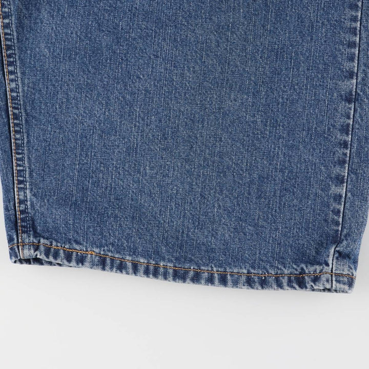 Levi's 569 LOOSE STRAIGHT denim shorts, half pants, men's w35 equivalent cotton blue type Vintage Second Hand