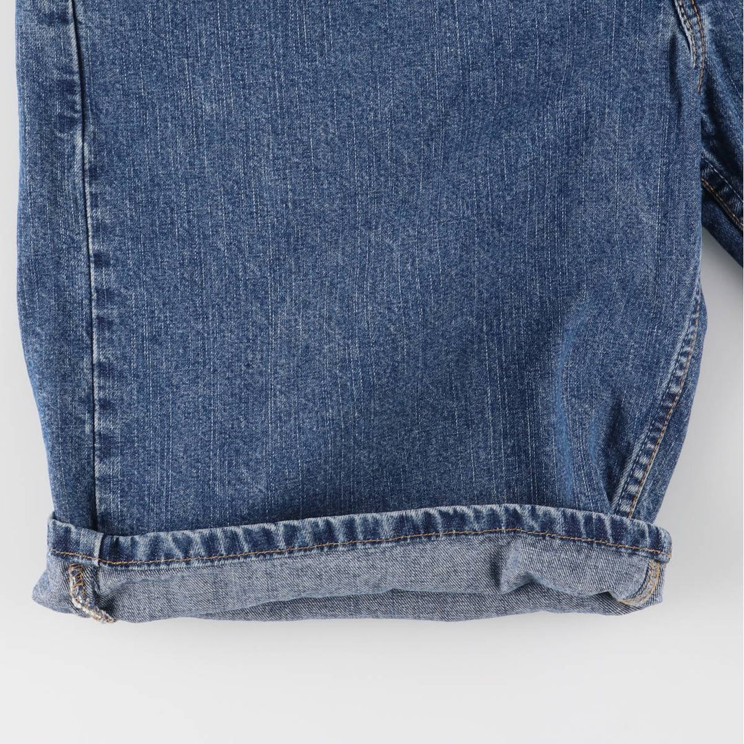 Levi's 569 LOOSE STRAIGHT denim shorts, half pants, men's w35 equivalent cotton blue type Vintage Second Hand