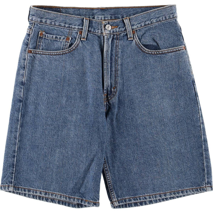 Levi's 550 Relaxed Fit Denim Shorts, Men's Size W34 cotton blue type Vintage Second Hand