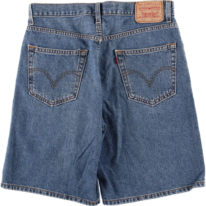 Levi's 550 Relaxed Fit Denim Shorts, Men's Size W34 cotton blue type Vintage Second Hand