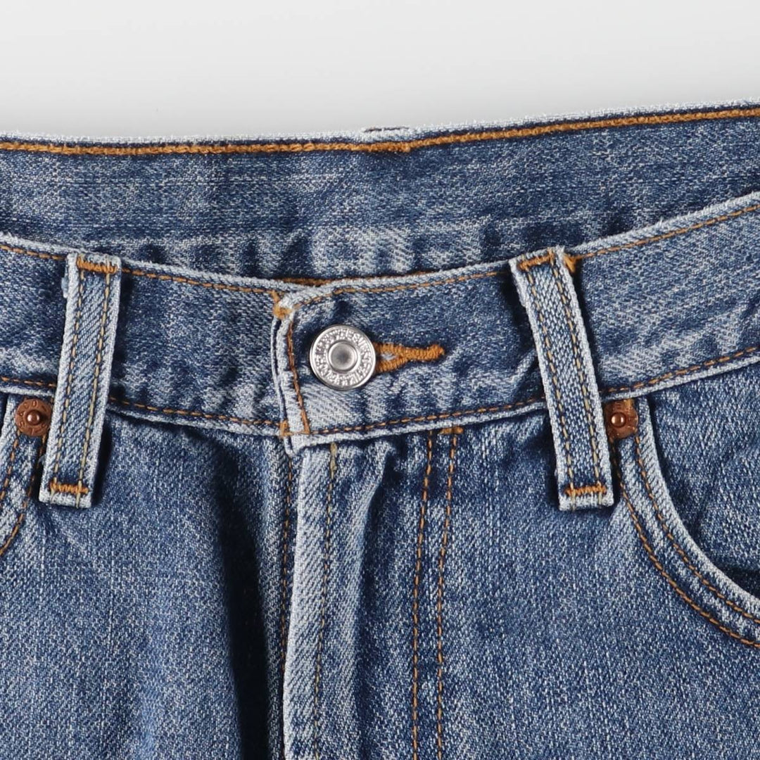 Levi's 550 Relaxed Fit Denim Shorts, Men's Size W34 cotton blue type Vintage Second Hand