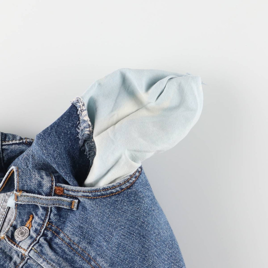 Levi's 550 Relaxed Fit Denim Shorts, Men's Size W34 cotton blue type Vintage Second Hand