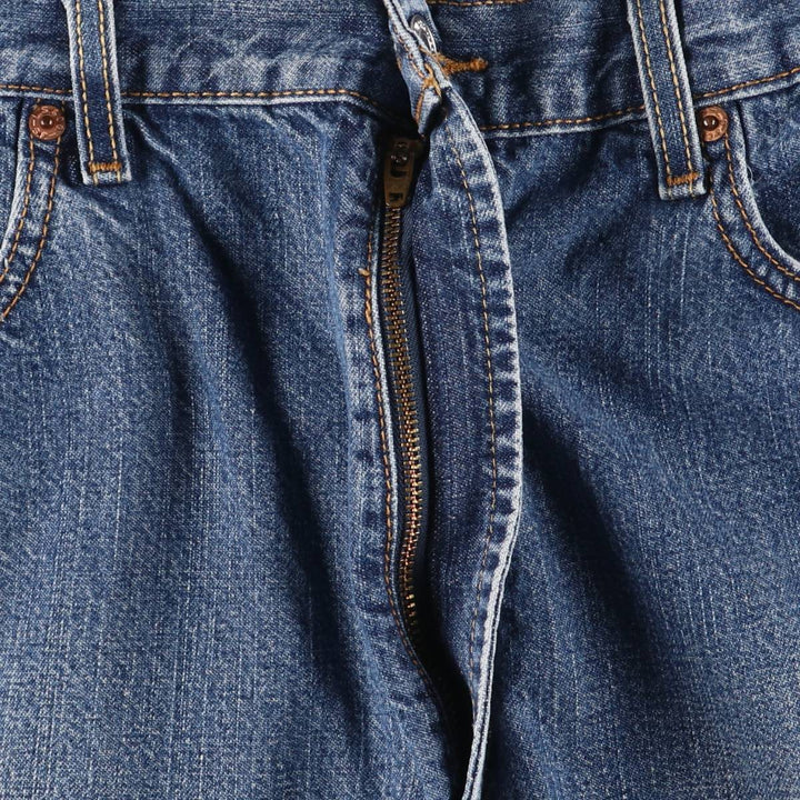 Levi's 569 LOOSE FIT denim shorts, half pants, men's size w36 cotton blue type Vintage Second Hand