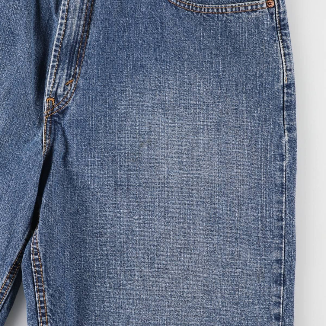 Levi's 569 LOOSE FIT denim shorts, half pants, men's size w36 cotton blue type Vintage Second Hand
