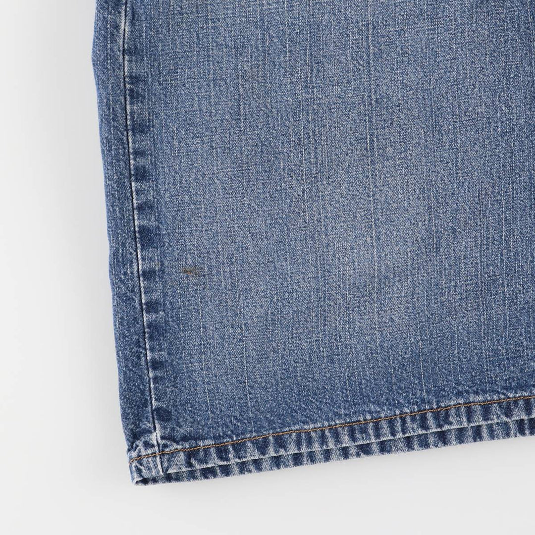 Levi's 569 LOOSE FIT denim shorts, half pants, men's size w36 cotton blue type Vintage Second Hand