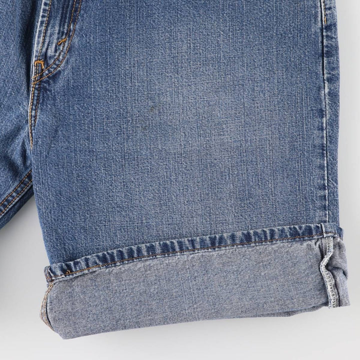 Levi's 569 LOOSE FIT denim shorts, half pants, men's size w36 cotton blue type Vintage Second Hand