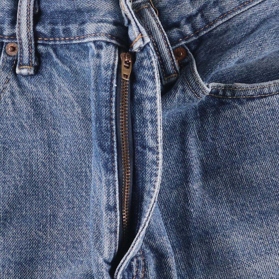 Levi's 550 denim shorts, short pants for men, size W34 cotton blue type Vintage Second Hand