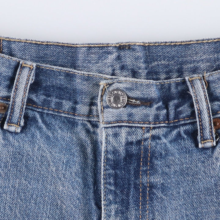 Levi's 550 denim shorts, short pants for men, size W34 cotton blue type Vintage Second Hand
