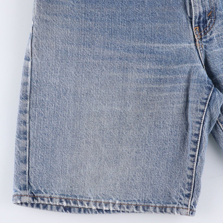 Levi's 550 denim shorts, short pants for men, size W34 cotton blue type Vintage Second Hand