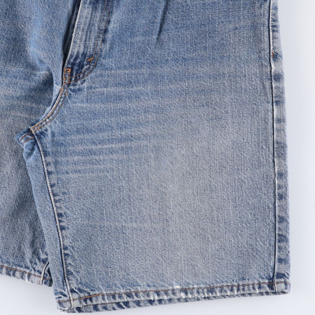 Levi's 550 denim shorts, short pants for men, size W34 cotton blue type Vintage Second Hand