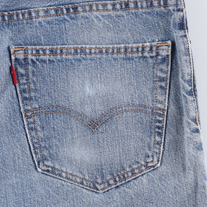 Levi's 550 denim shorts, short pants for men, size W34 cotton blue type Vintage Second Hand