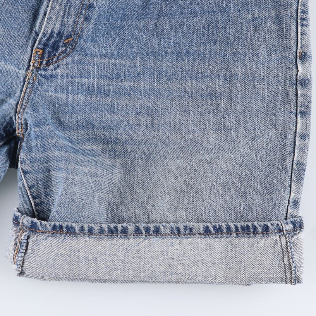 Levi's 550 denim shorts, short pants for men, size W34 cotton blue type Vintage Second Hand